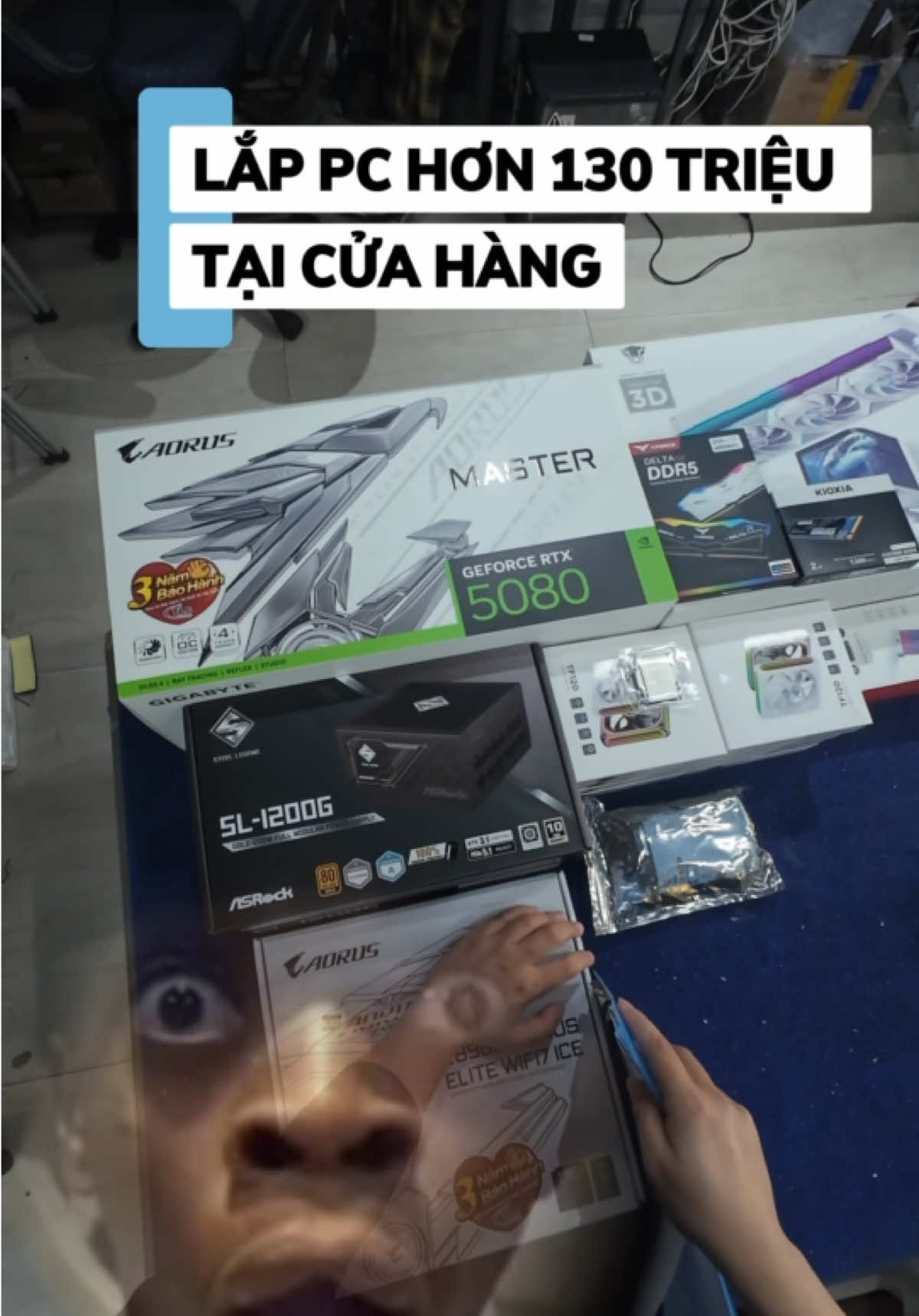 Đánh Giá PC 130 Triệu Cấu Hình Ultra 7 270K & RTX 5080 Trắng Siêu Khủng